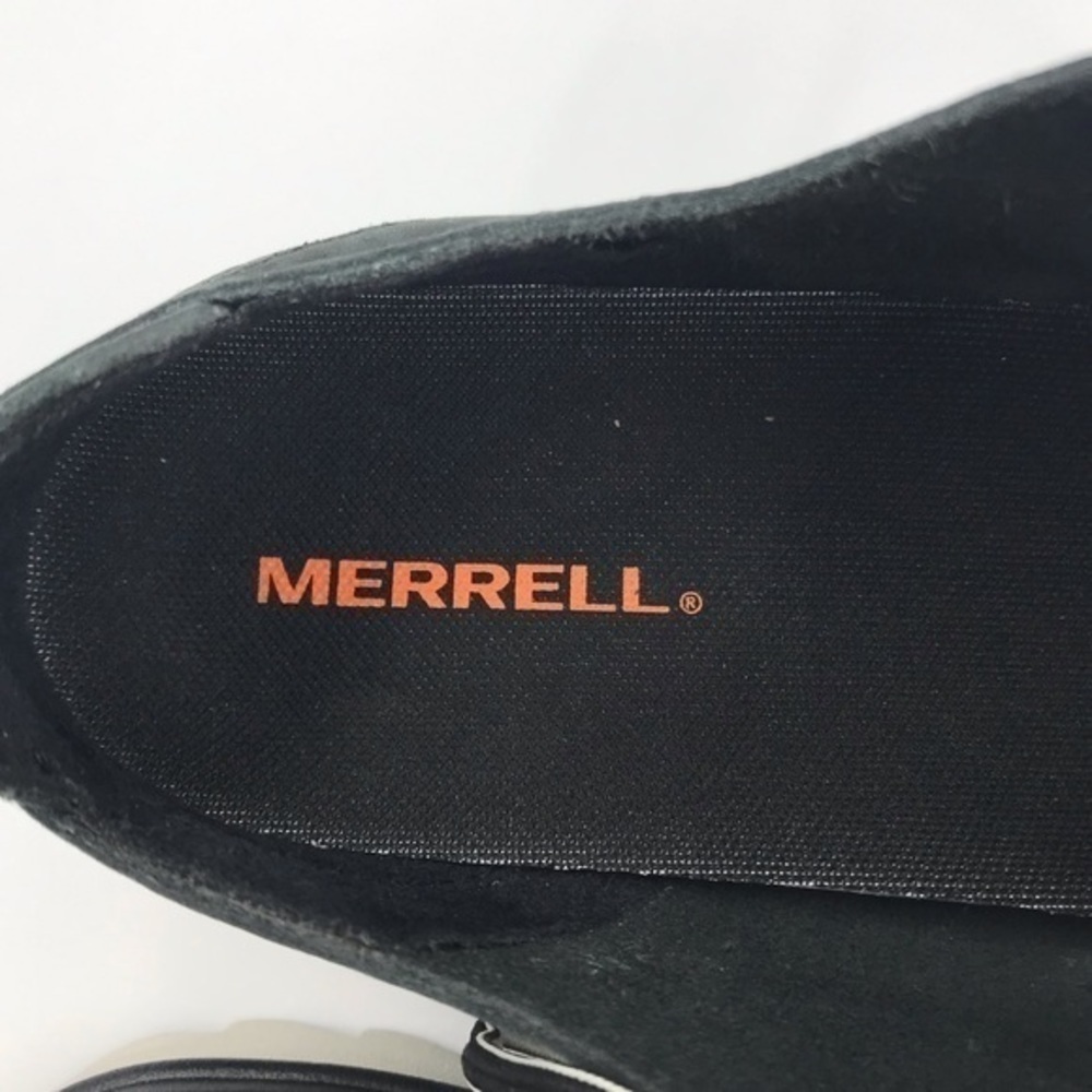 Merrell Black Perforated Leather Downtown Lace Up Shoes Mens Size 8.5 - Picture 8 of 8